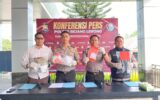 Kapolres Rejang Lebong saat konferensi pers di Aula Wicaksana Polres Rejang Lebong, Rabu 16 September 2026