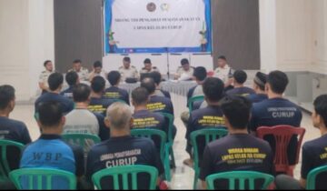 Sidang Tim Pengamat Pemasyarakatan (TPP) yang berlangsung di Aula Lapas Kelas IIA Curup, Selasa 22 September 2026.