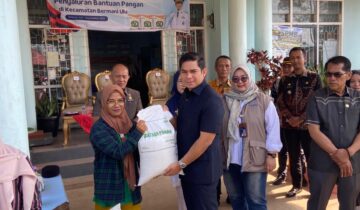 Penyaluran Bantuan Pangan di Rejang Lebong