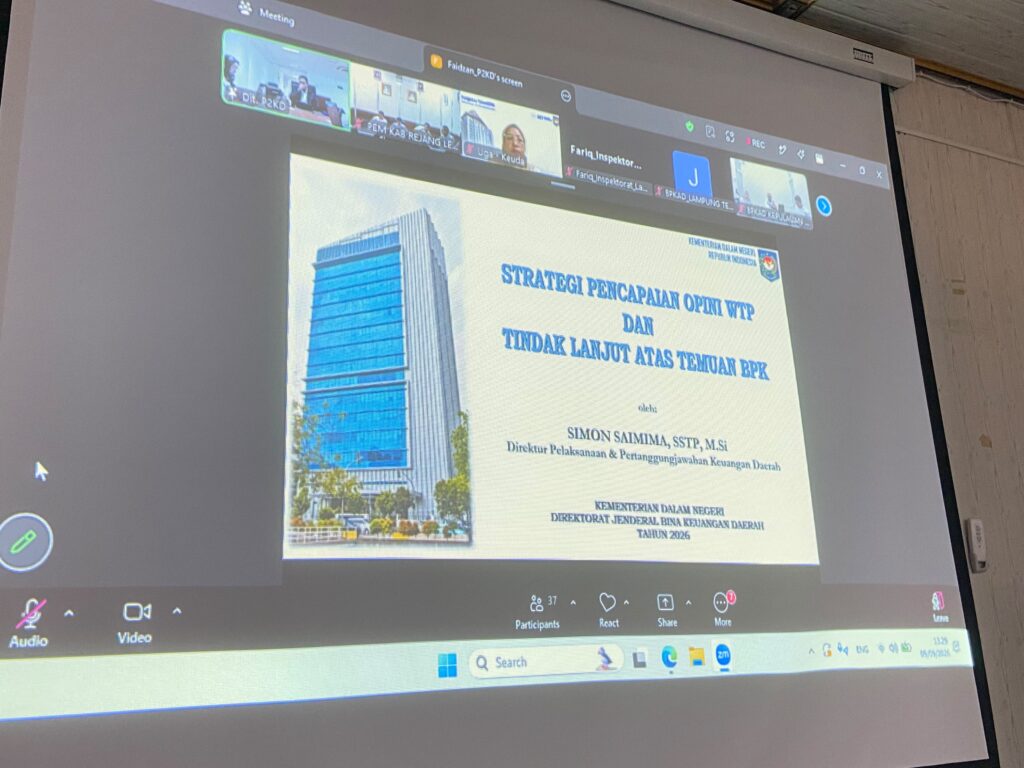 Strategi Pemkab Rejang Lebong untuk Bisa Kembali Meraih WTP