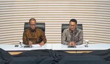 KPK Saat Konfrensi Pers Terkait dugaan suap pengurusan Hak Guna Bangunan (HGB) di wilayah Kabupaten Bogor