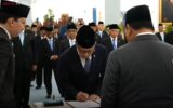 Rocky Gerung resmi dilantik Presiden Republik Indonesia Prabowo Subianto sebagai anggota Dewan Pertimbangan Presiden