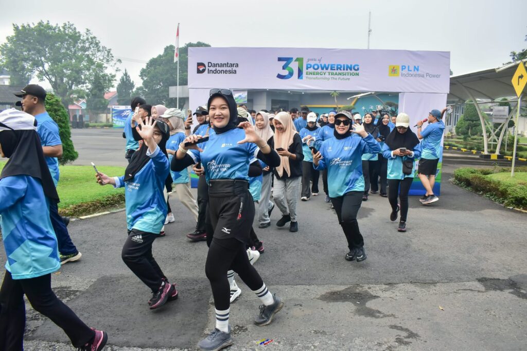 PT PLN Indonesia Power Unit Bisnis Pembangkitan (UBP) Bengkulu turut menyemarakkan InPower Fun Run 2026