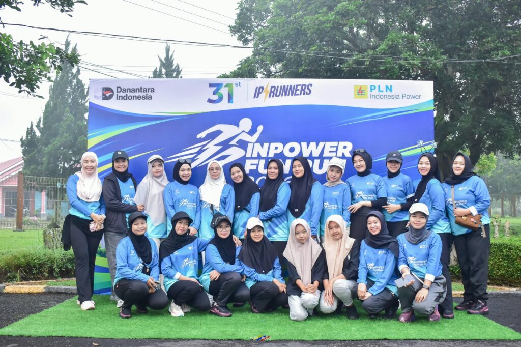 PT PLN Indonesia Power Unit Bisnis Pembangkitan (UBP) Bengkulu turut menyemarakkan InPower Fun Run 2026