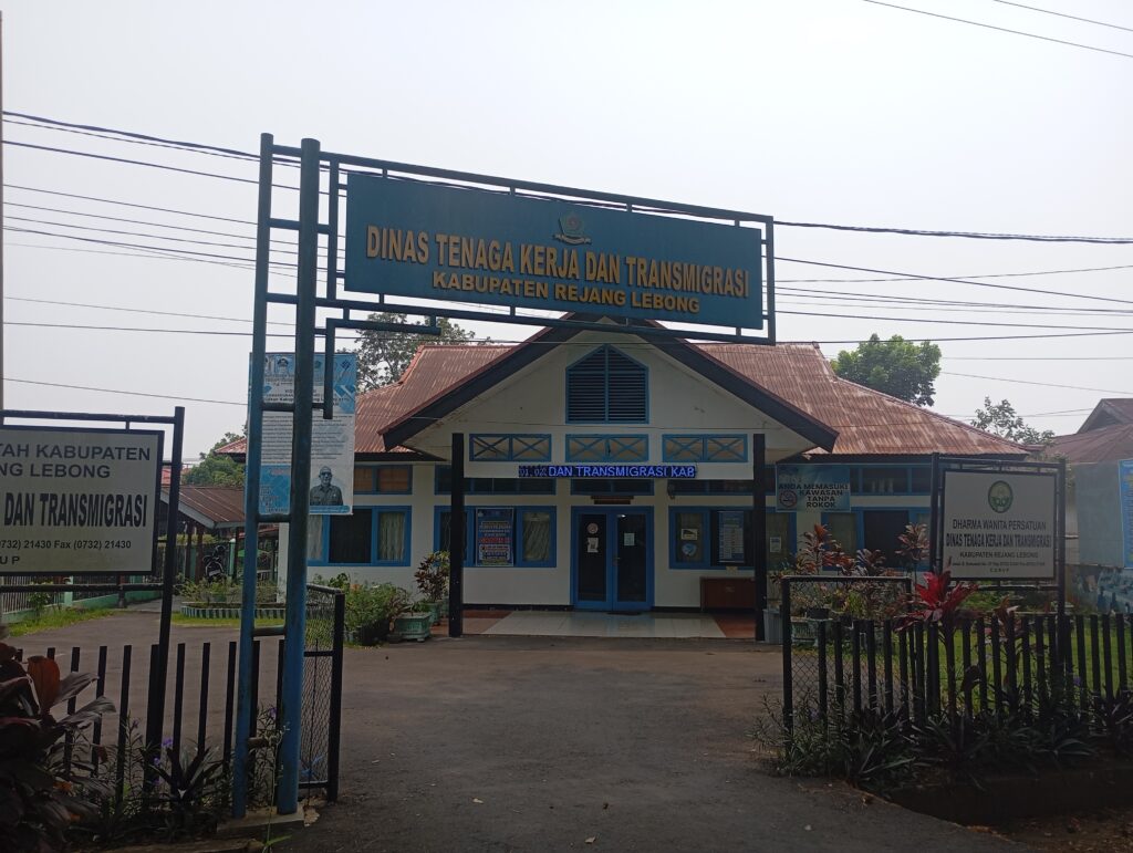 Kantor Dinas Tenaga Kerja dan Transmigrasi Kabupaten Rejang Lebong