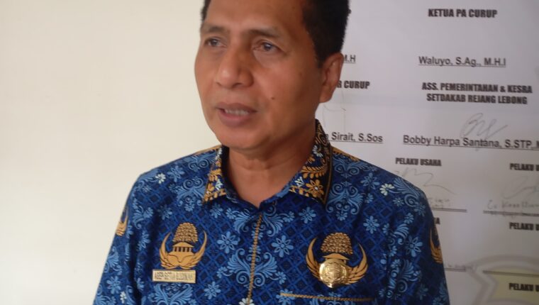 Kepala Dinas Kesehatan Kabupaten Rejang Lebong, drg. Asep Setia Budiman