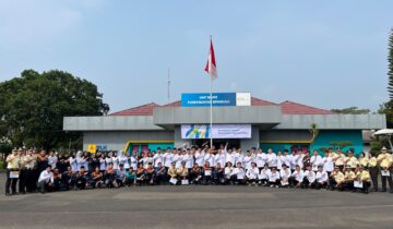 PT PLN Indonesia Power UBP Bengkulu menggelar upacara bendera dalam rangka memperingati Hari Listrik Nasional ke-81 di halaman Kantor UBP Bengkulu, Selasa 27 Oktober 2026.